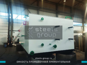 фото емкостей промывочных прямоугольных из 09Г2С в Тольятти